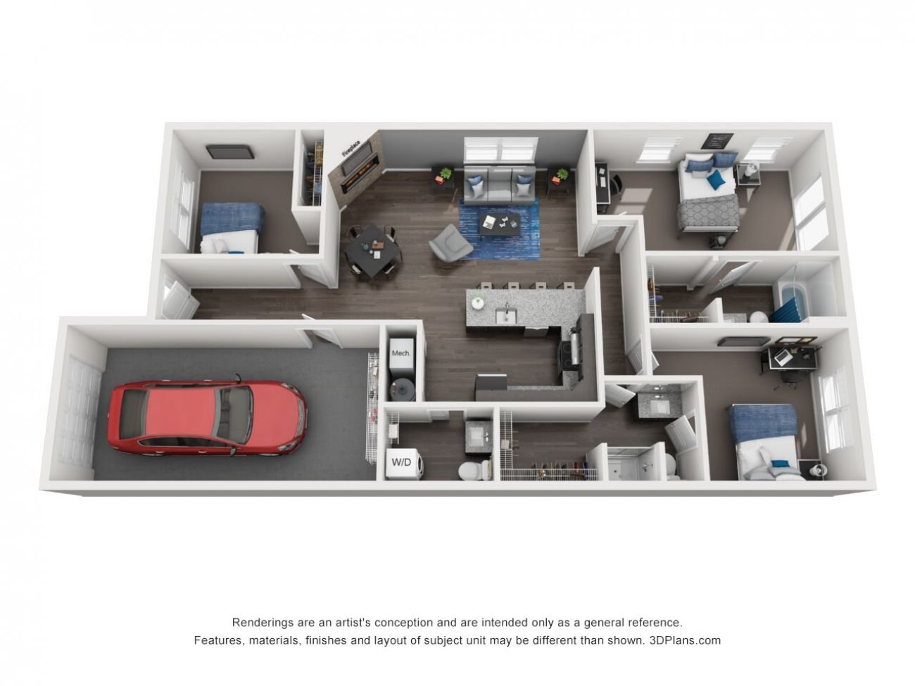(Phase 1) 3 Bedroom 2.5 Bath