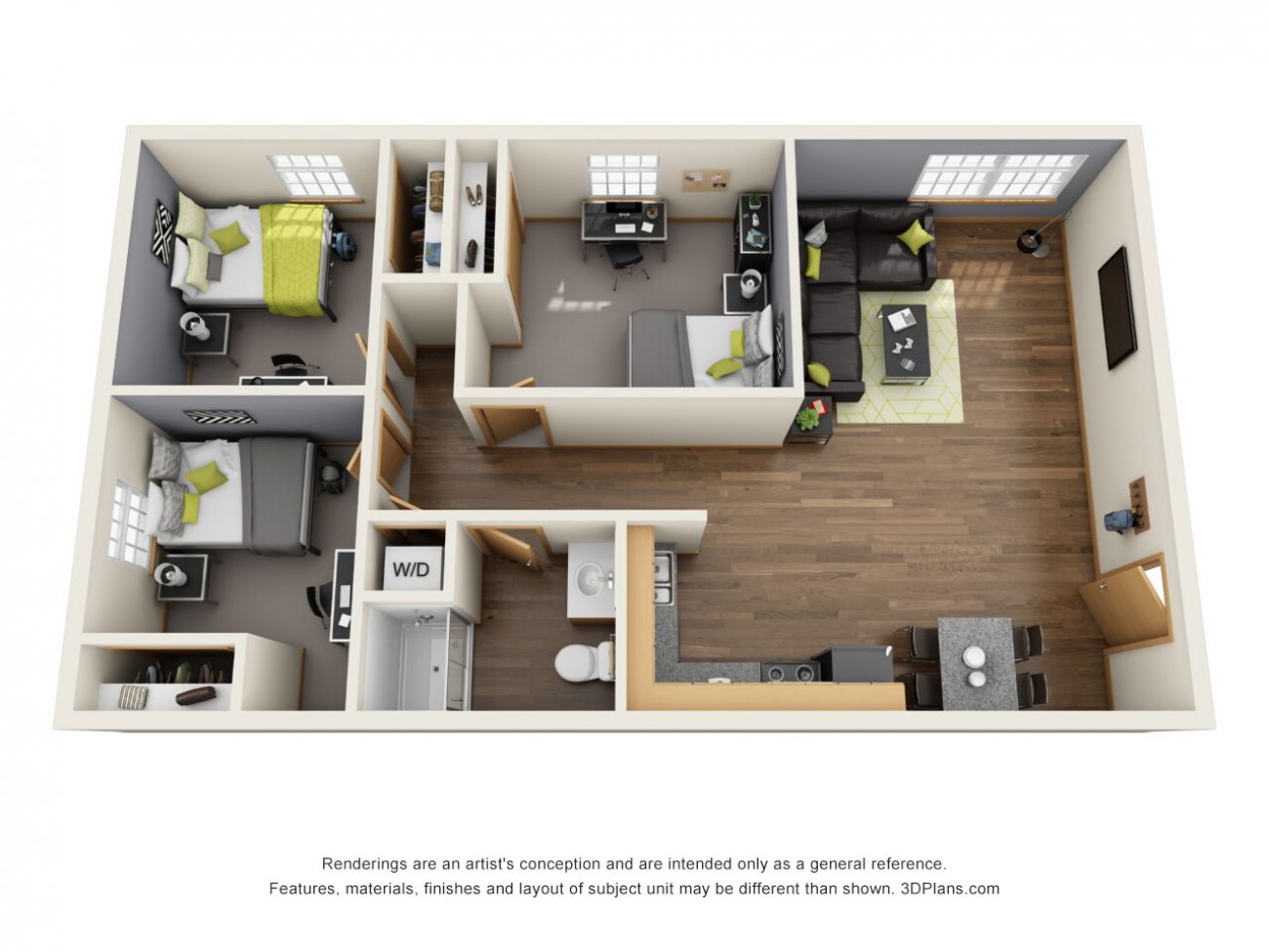 3D Floor Plan