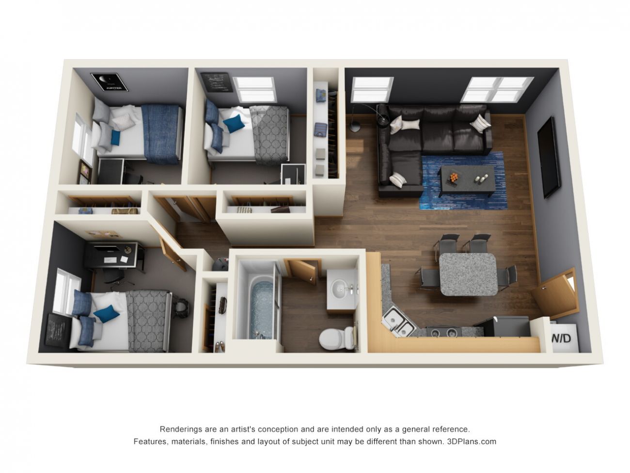 3D Floor Plan