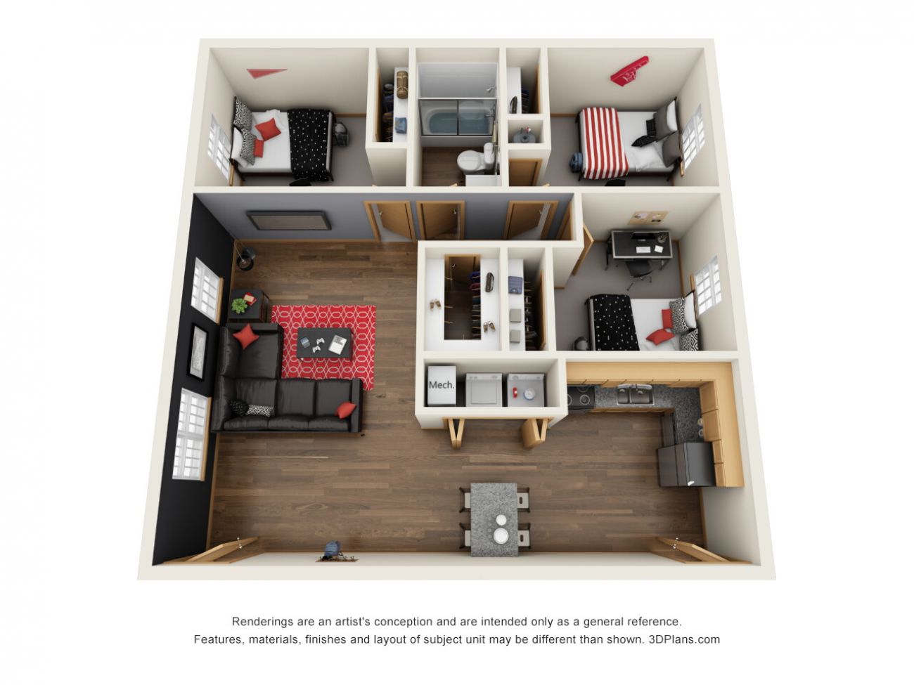 3D Floor Plan