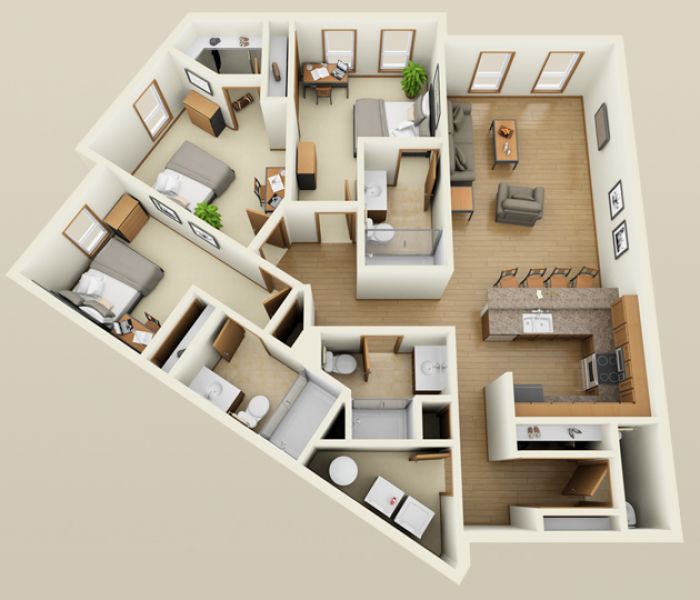 3D Floor Plan
