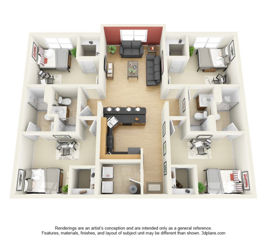 3D Floor Plan