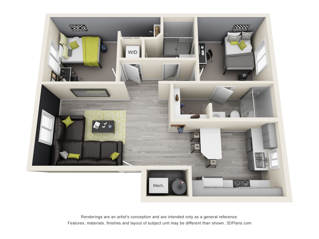 2nd & 3rd Floor
