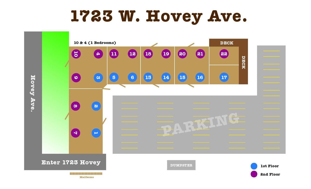 1723 Hovey PROPERTY LAYOUT