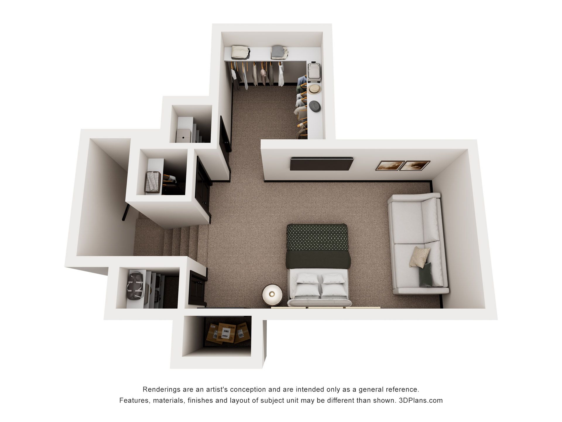 126 Loft_Standard w Great Room_TH_2FL